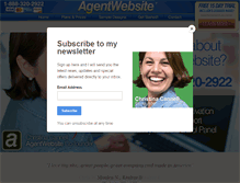 Tablet Screenshot of agentwebsite.net